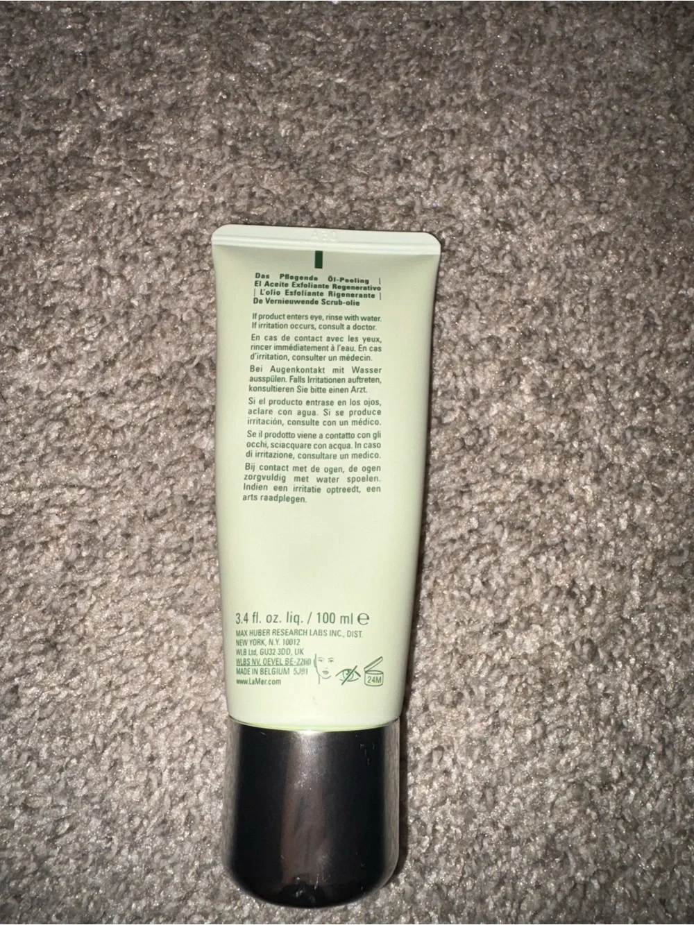 La Mer The Replenishing Oil Exfoliator 3.4 oz Creme De La Mer Sealed No box